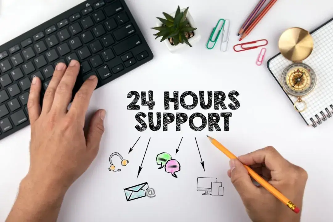 24 Hours Support